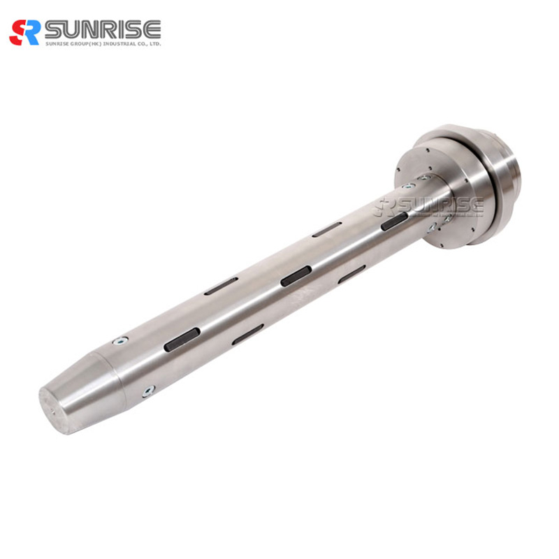 Luchtuitbreiding Shaft, Key Type Air Shaft met Flange, voor het draaien van de printmachine