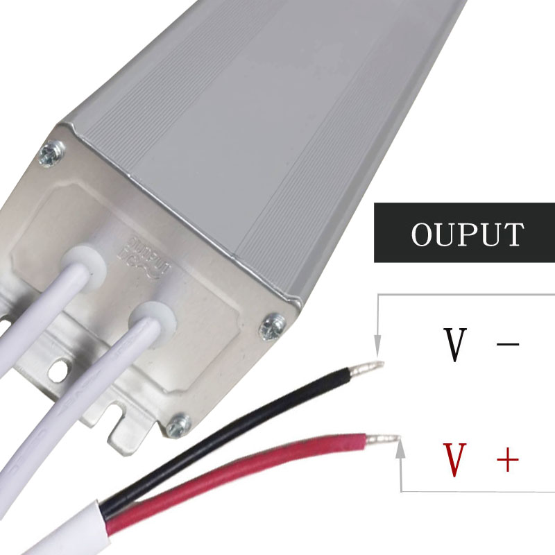 24v 150w gestabiliseerde spanning IP68 Waterbestendige onderwater lampvoorziening aluminium omhulsel