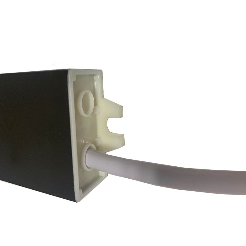 8W-36v-0.22A Gray black shell led intelligente meubelvoorziening waterdichte aluminium schoonmaakmachine Power driver
