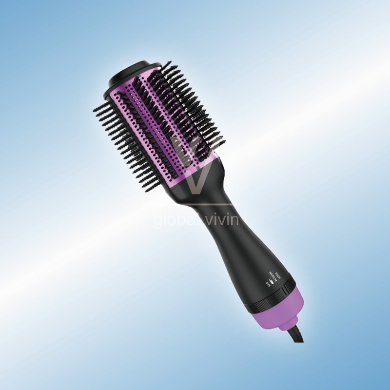 4-In-1 Barbed Teeth Hot Air Brush-VVD06