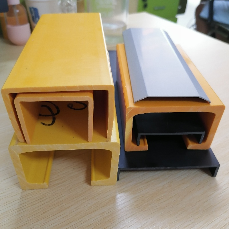 PVC U-groef PVC U-vormig sierprofiel kunststof profiel PVC Goot