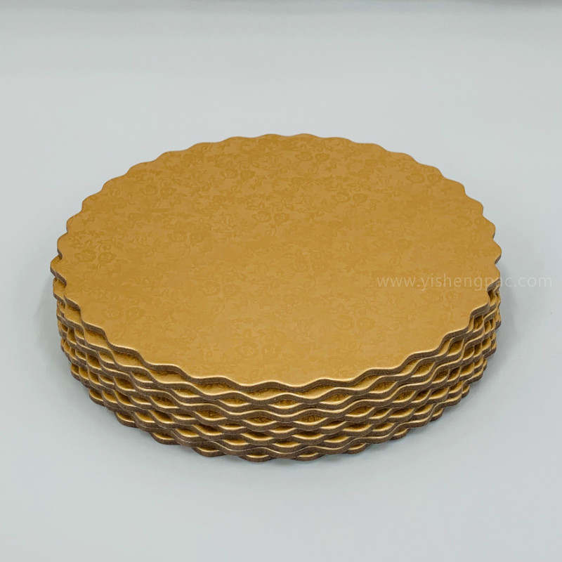 Gouden taartborden voor taartweergave, taartbord 10 inch, taartbord 25 cm