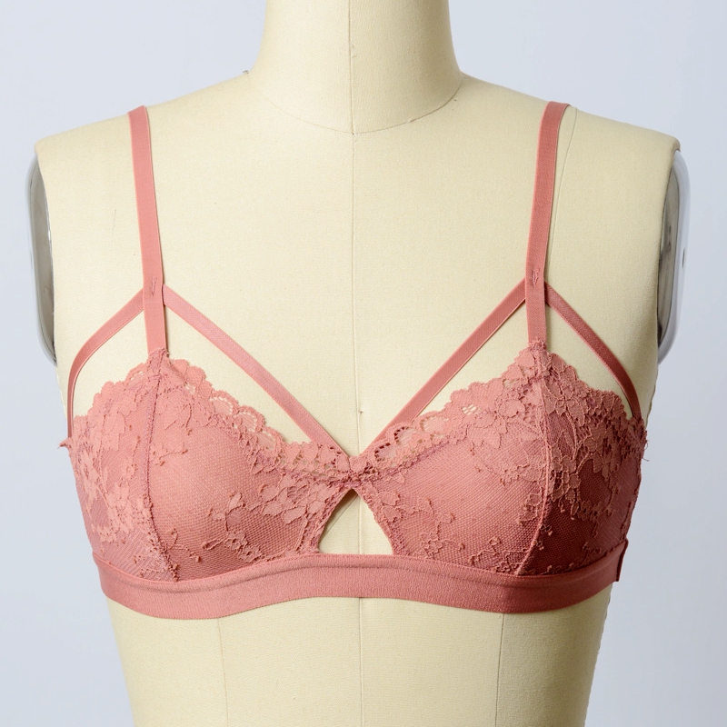 GA-5327 Grace Girl Bloemen Kant Cage Strap Bralette