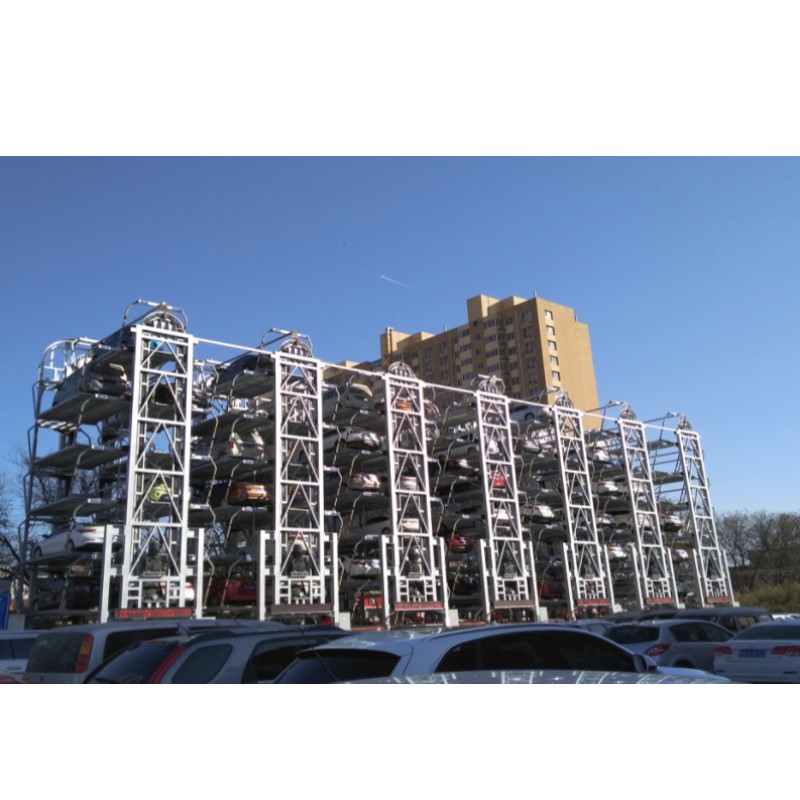 Systeem voor slimme verticale roterende auto-parkeerapparatuur voor elektrische parkeerliften Automatische parkeeroplossing