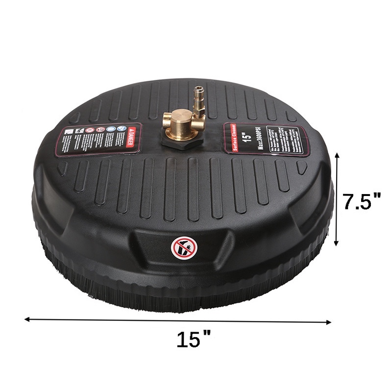 oppervlaktereiniger opzetstuk voor hogedrukreinigers met 1\/4 snelkoppeling