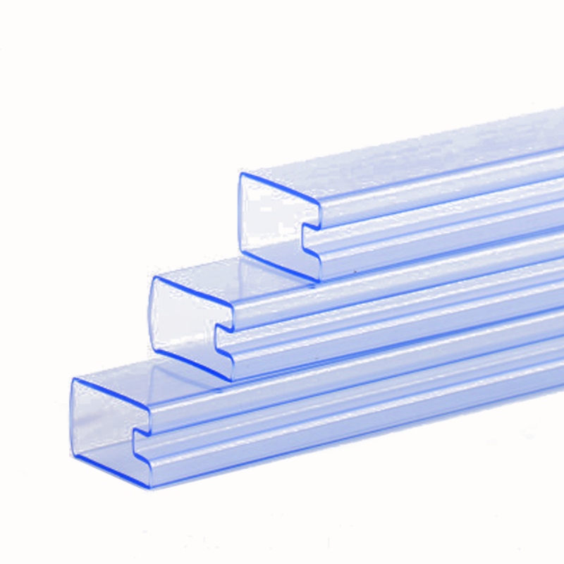 Transparante PVC verpakking buis transparante elektronische componenten IC buis