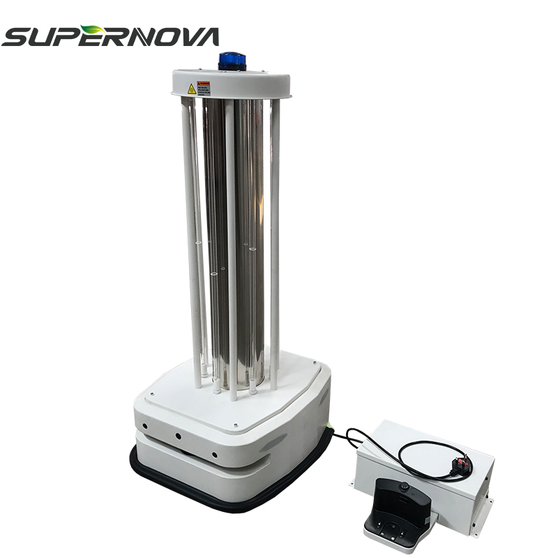 480W Wifi AI Desinfectie Smart Sterilizer Licht Desinfecteren UVC Robot UV Lamp