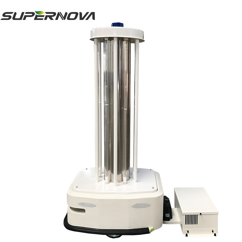 480W Wifi AI Desinfectie Smart Sterilizer Licht Desinfecteren UVC Robot UV Lamp