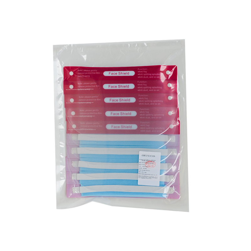 Aangepaste Anti Fog Anti Splash PET Personal Protection Kids Face Shield