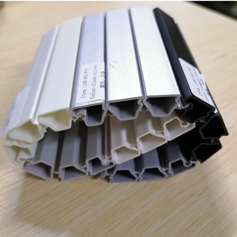 brandwerende PVC rolluiken lamel pvc rolluiken profiel gecoëxtrudeerde pvc profiel lamel voor kastdeur
