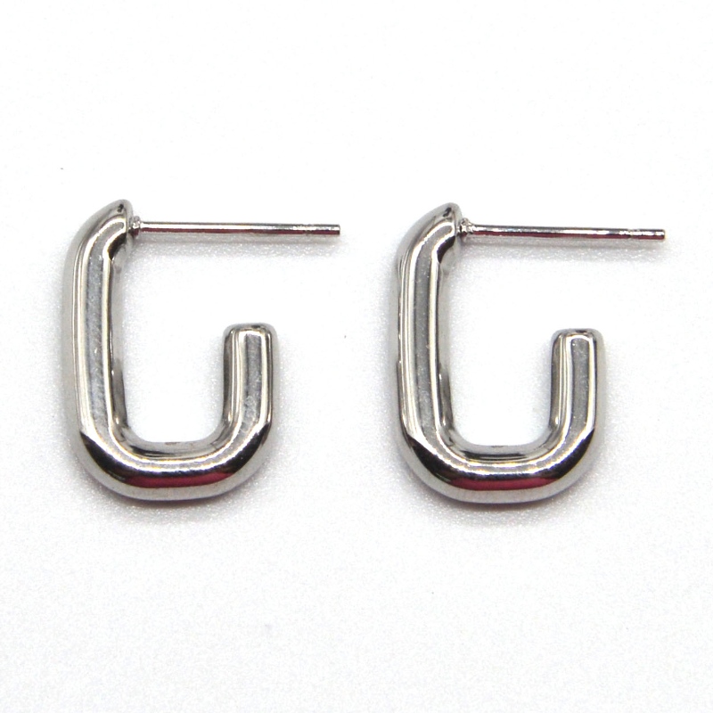 Hypoallergeen Letter Oorbellen Vrouwelijk Model Meisje Roestvrij staal Nikkelvrij Cadeaus voor vriendinnen, echtgenotes, dochters en zussen, nichtjes, China, Ruifanbao Sieradenfabriek