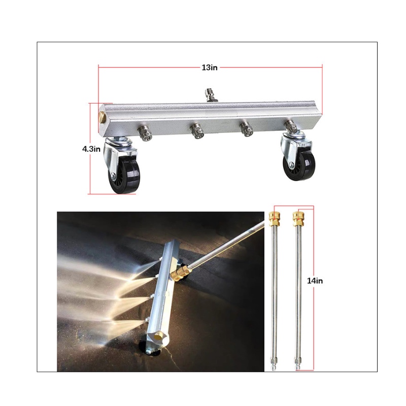 hogedrukwasser water bezem 13