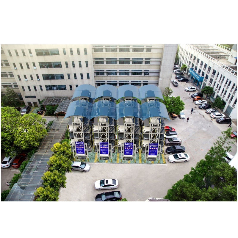 European Standard Smart Rotating Car Parking System intelligente stereo garage