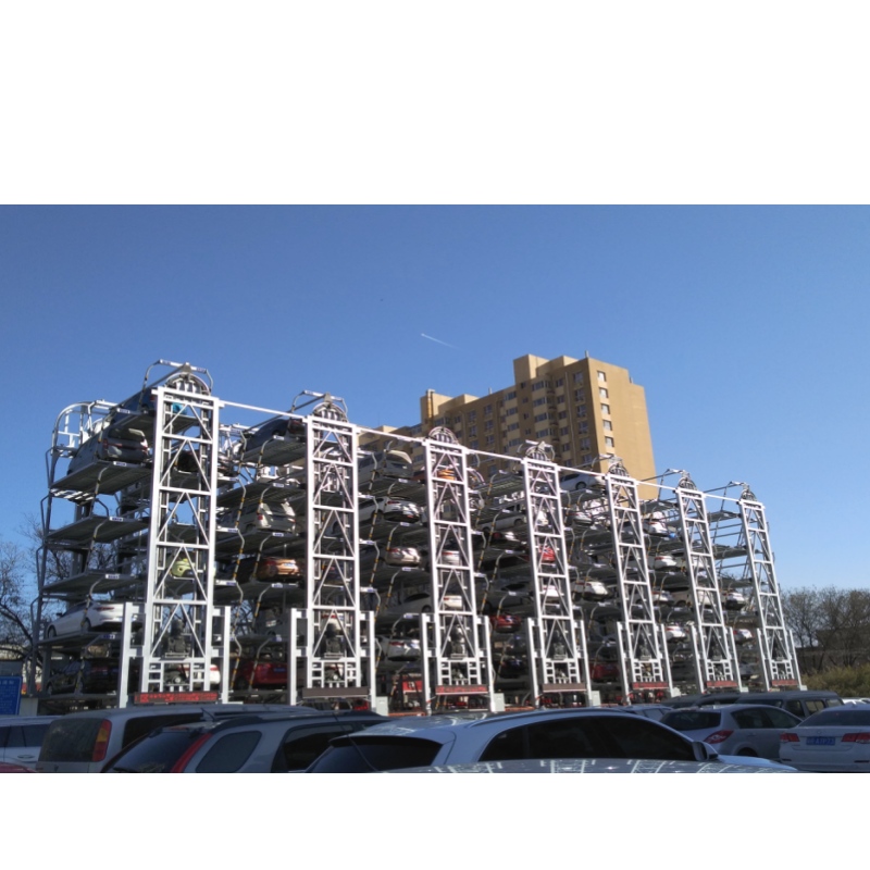 China Carousel slimme parkeerapparatuur die buiten de fabrikant van het verticale circulatieparkeersysteem bouwen