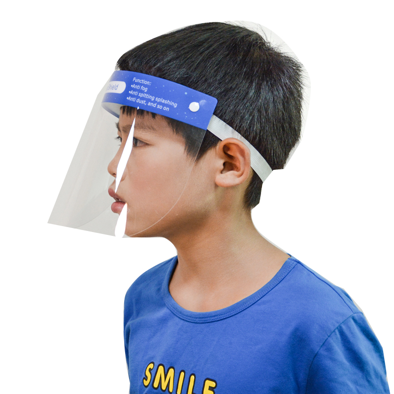 Anticondens Transparante PBM Veiligheidsbescherming Baby Faceshield Gezichtsscherm voor kinderen