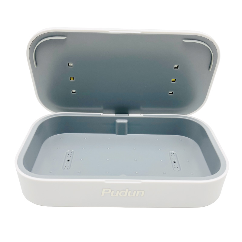 SW1 Multifunctioneel sterilisatiemasker voor mobiele telefoons dubbele UV-ultraviolette sterilisatiedoos draadloos snel opladen