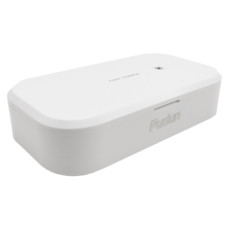 SW1 Multifunctioneel sterilisatiemasker voor mobiele telefoons dubbele UV-ultraviolette sterilisatiedoos draadloos snel opladen