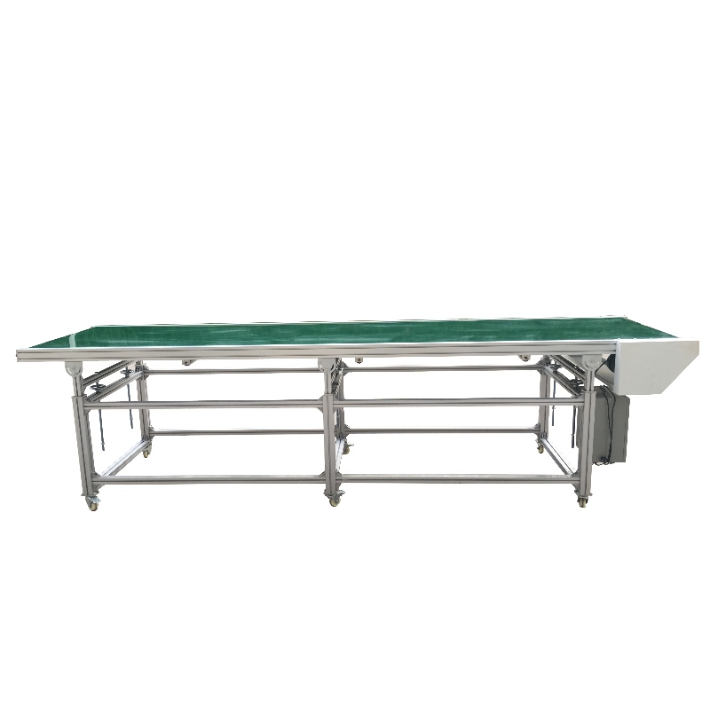 Injectiefrontator speciale transportband 300W2500L PVC hogetemperatuurbestendige transportband