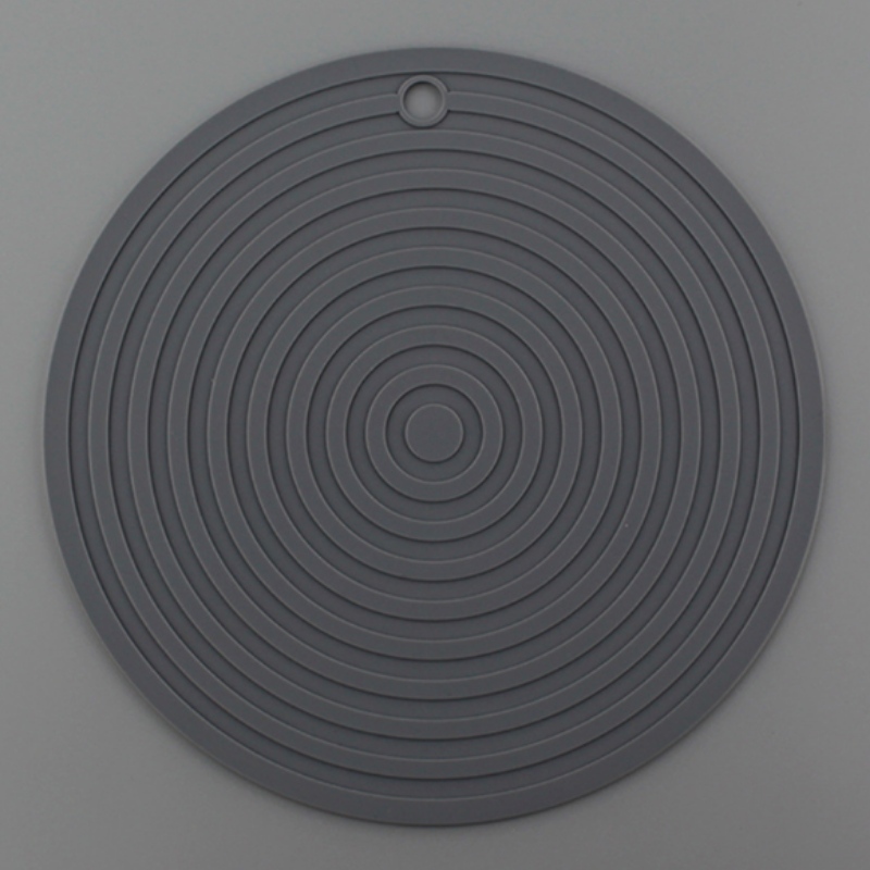 Rond gegolfd potkussen