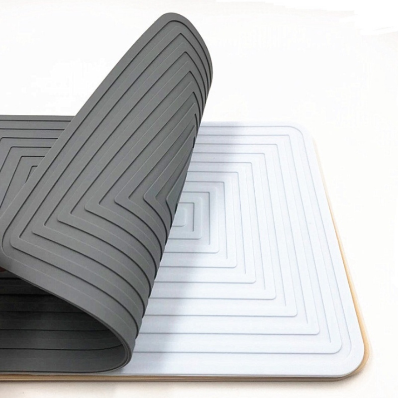 Rechthoekige gegolfde potmat