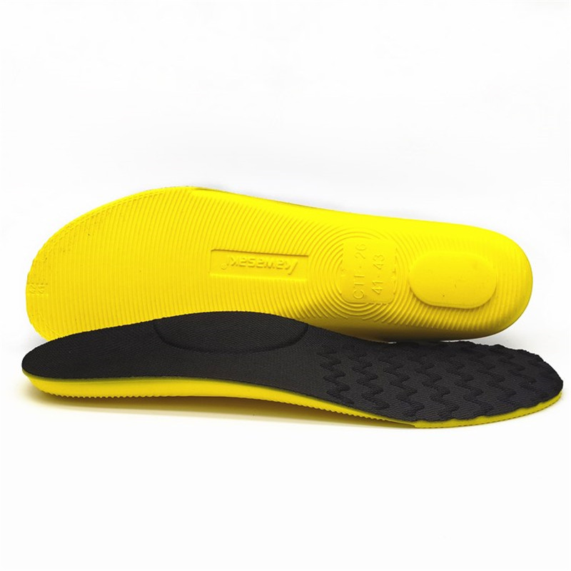Ademhalingsbare PU-shock absorbeert hoge bounce baminton sport insole