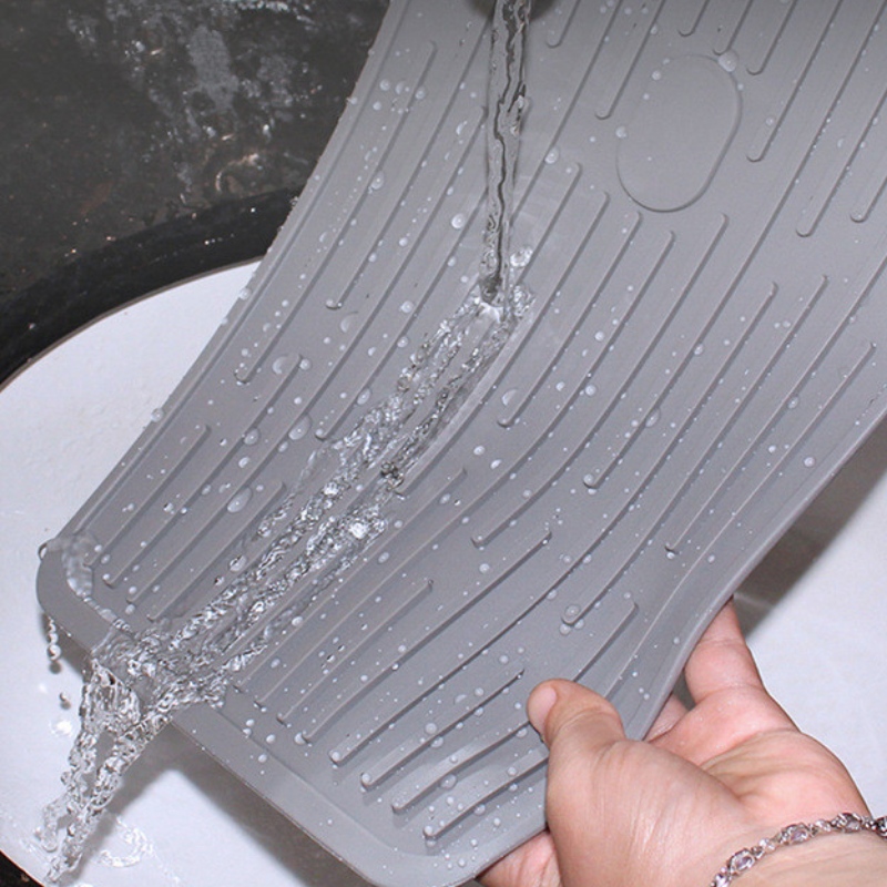 Rechthoekige knop om het afvoerpad vast te houden