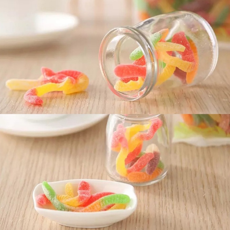 Silicone worm snoepmodel rups vorm vis insect chocolade model kleine slang ijs rooster