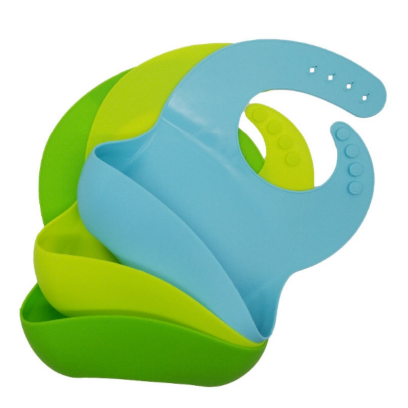 Rechtstreekse verkoop, kwaliteit van de siliconen babyslabbetjes, speekselslabbetjes