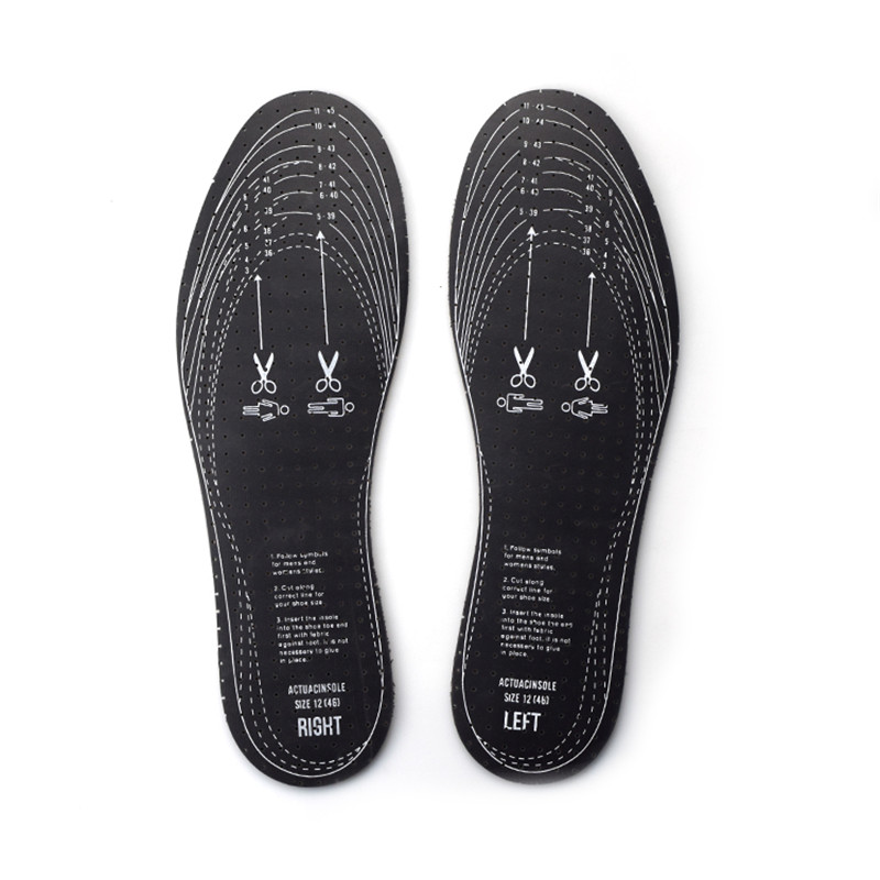 fabrikant comfort voetzolen latex schuim inlegzolen voor schoen sneakers