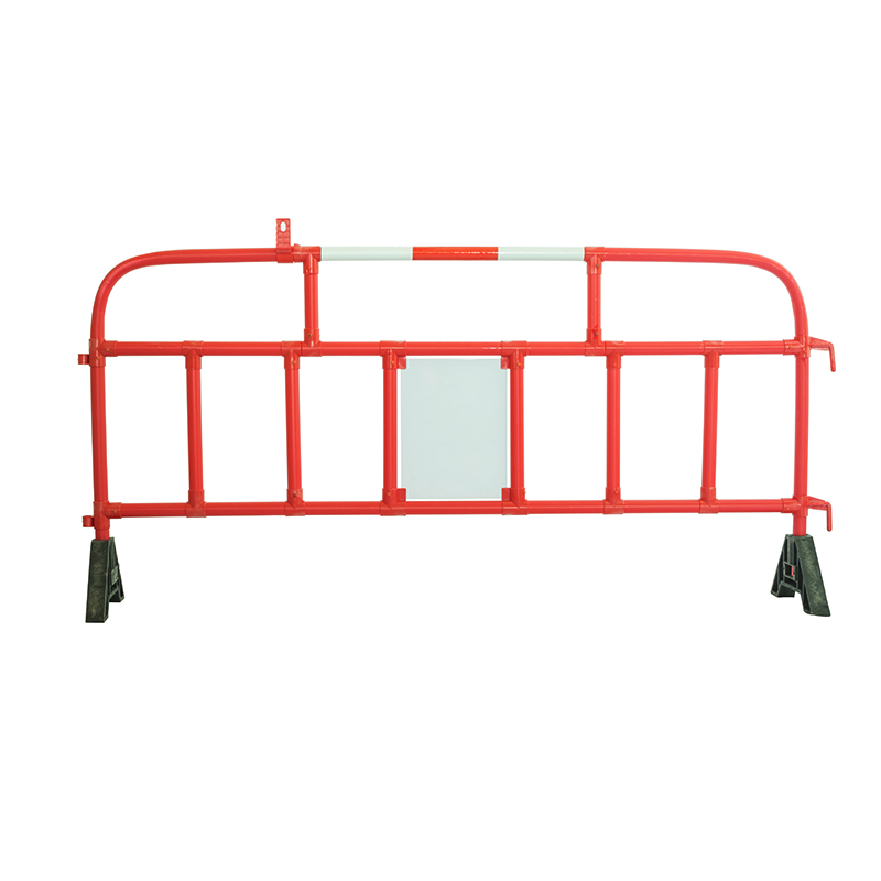 Plastic voetgangersbescherming belemmeringen Twee grootte optie crowd control barrières voor veiligheid