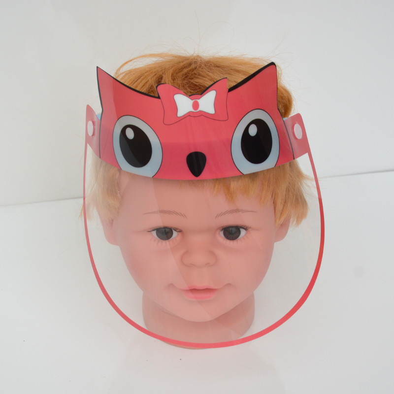 Transparante bescherming Anti-condens PET-folie Faceshield Gezichtsscherm voor kinderen