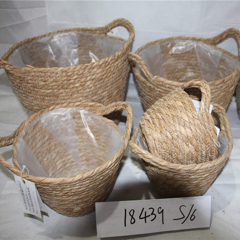 Home Storage Grass Basket OEM & ODM Aangepaste Home Storage