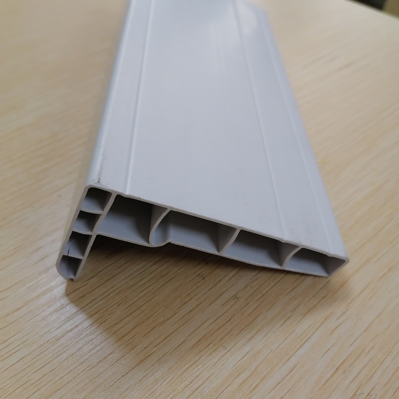 PVC ventilatieprofiel kunststof kokerprofiel op maat gemaakt pvc-profiel voor ventilatiesysteem