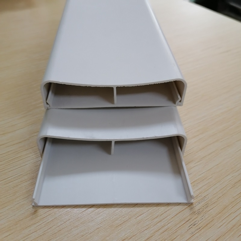 PVC koordverberging Dual Channel kabelmanagementkanaal PVC Cable Concealer Raceway