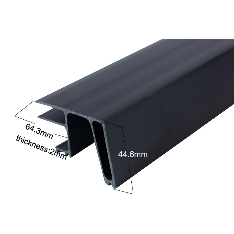 Aangepaste pvc-profielfabrikant in China pvc profielpijp op maat gemaakte plastic producten