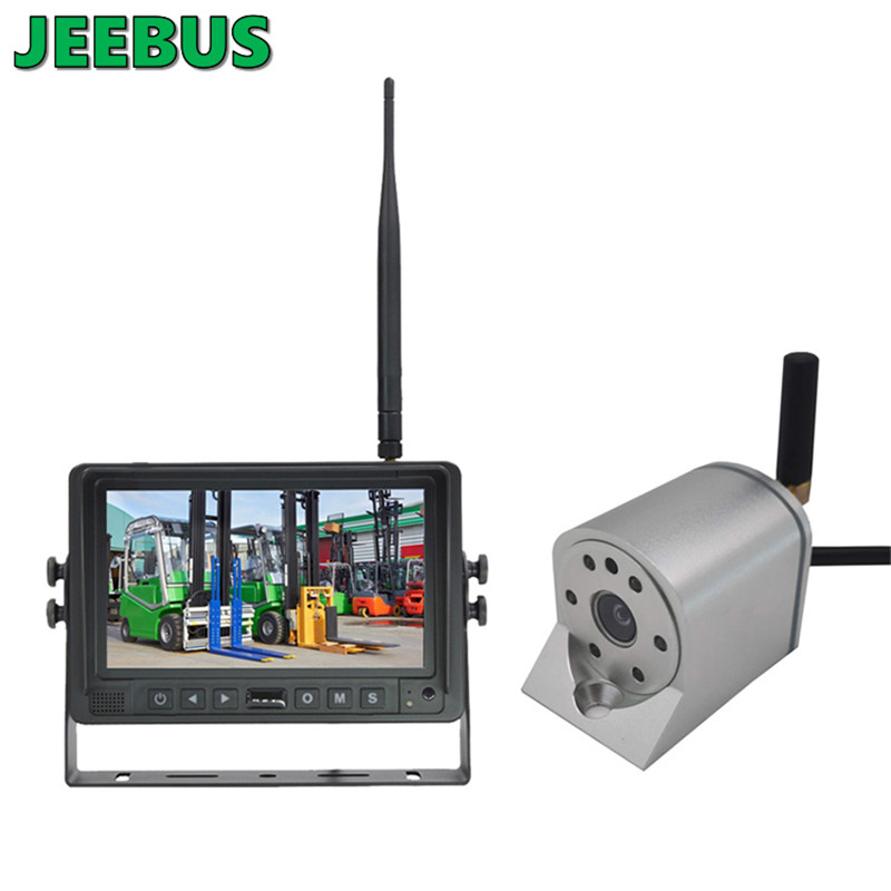 HD Nachtzicht Waterdicht 7 inch Draadloos Camera DVR Monitor Systeem voor Vorkheftruck