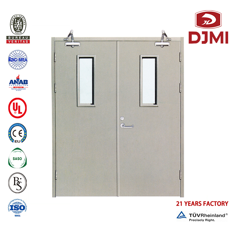 Goedkope standaard Xzic 180Mins Ul Fire Rated Steel Deur Aangepaste beveiligingsdeuren 2 uur 1Mm Thickness Materiaal 180Mins Ul Fire Rated Steel Deur Nieuwe Instellingen Dalian Prood Doors 180Mins Brandweer