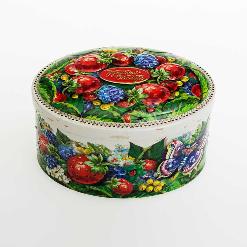 Fancy ovaal snoepblik DR0504A-01 146x107x85