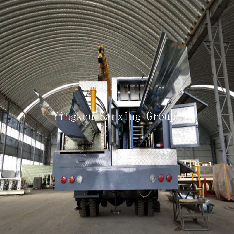 ACM No-Girder Arch Roof Forming Machine SX-ACM-1000-630