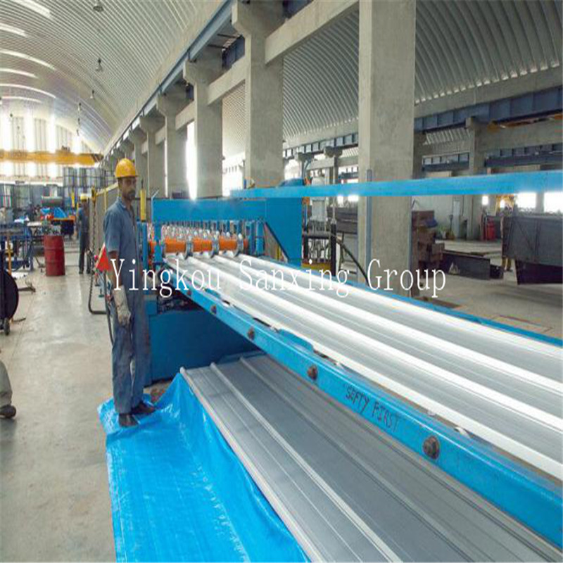 Platte Sheet Corrugated Roll Forming Machine