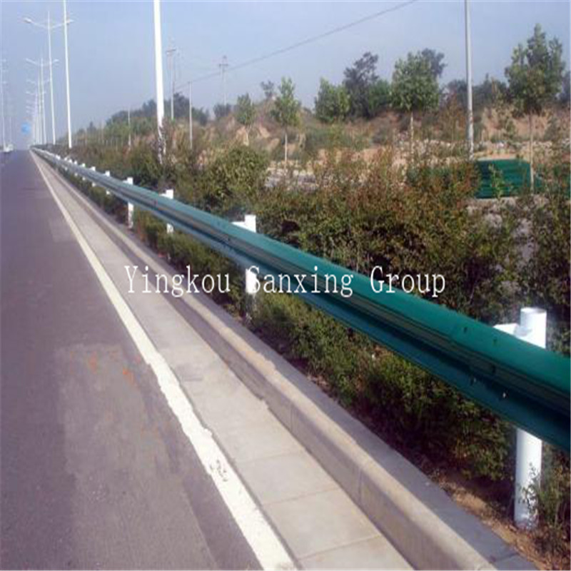 Machine voor de opstelling van de Guard Rail