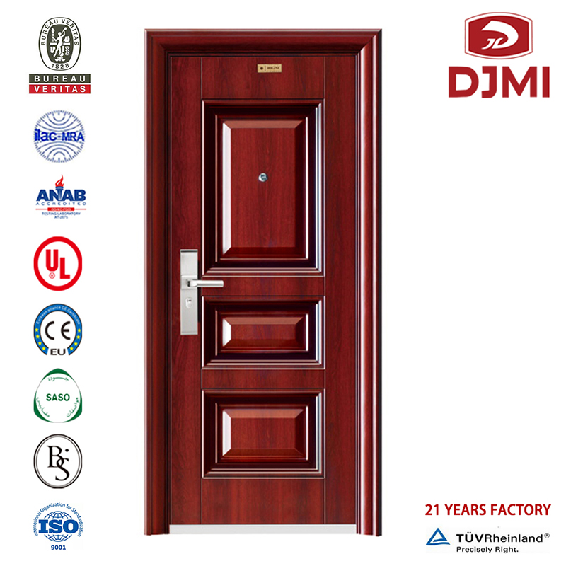 American Panel Nigeria Exterior 2015 New Model Steel Deur Made In China Professional Embossed Design Entrance Doors Steel Deur Security Appartement gebruikt 2019 Lastest Modern Main Gate Steel Doors Baodu New Design House Building Deur
