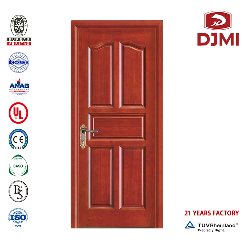 Nieuwe instellingen Keuken swingend ontwerp met enkele deur 60 minuten brandwerende binnendeuren Chinese fabriek 90 minuten houten frame Ansi slaapkamer houten ontwerpen 2 uur branddeur Hoogwaardig Mdf-hout One-stop branddeuren Externe h...