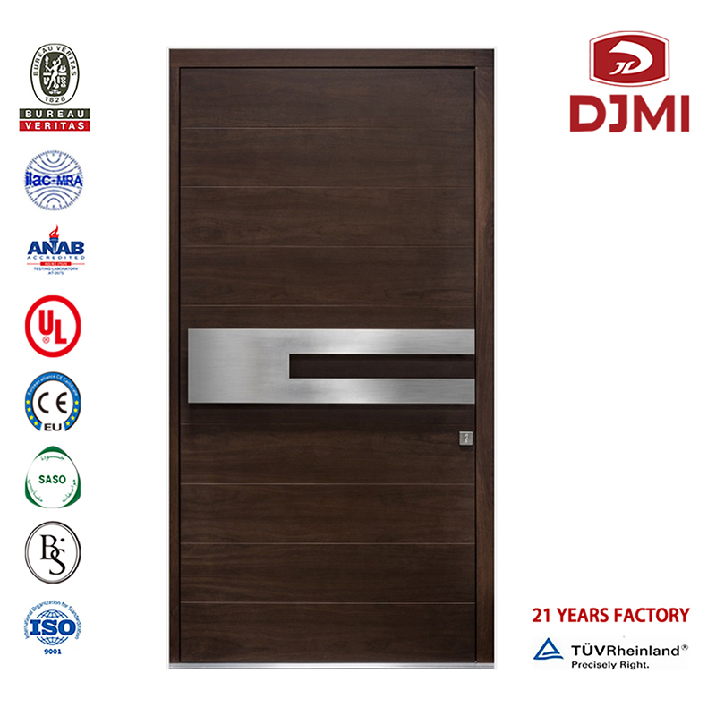 Chinese fabriek Hotel Houten ingangskamer Deur Gelamineerd Flush Commerciële branduitgangsdeuren Chinese fabriek beboste deuren Hotelkamer Vuurvaste massief houten Prehung binnendeur