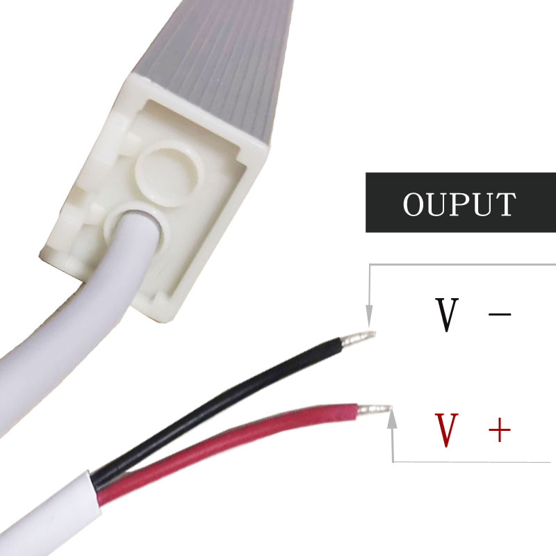 12V 8W Waterbestendige led Energievoorziening lage temperatuur en waterdichte testen.