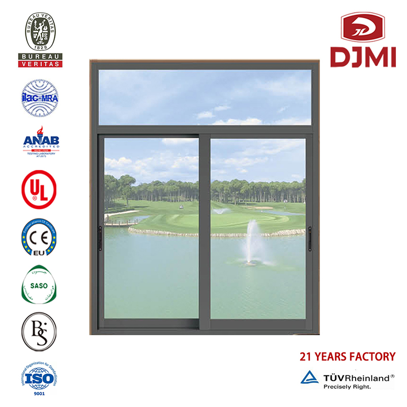 Multifunctionele hoogten Euro Thermal Break System Sliding Venster Duitse dubbele Glazing Professional As2047 Standard Aluminium Windows Suppler High Performance Window Sliding Doors