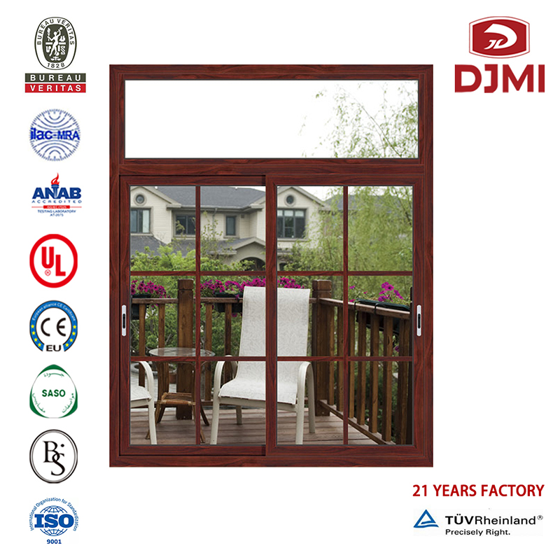 Warm Verkopen Commerciële Sliding Venster vervaardigt het beste aluminium Windows Aangepaste Windows Design Heat Insulated Double Glazed Sliding Window Multifunctioneel Met Fiber Mosquito Net Low-E Glass Sliding Window Aluminium