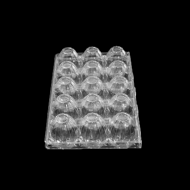 Plastic bakje voor 15 eieren