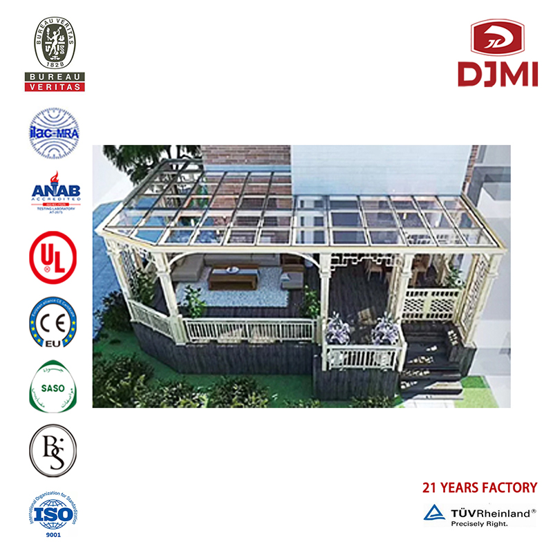 Warme verkoop Aluminium Design Sunroom Winter Graden Aangepaste landbouw Tempered Glass House voor Sunroom Garden Sun Room Multifunctionele hoge kwaliteit Aluminium glas Temperatuur Zonkamer Veranda Sun Room