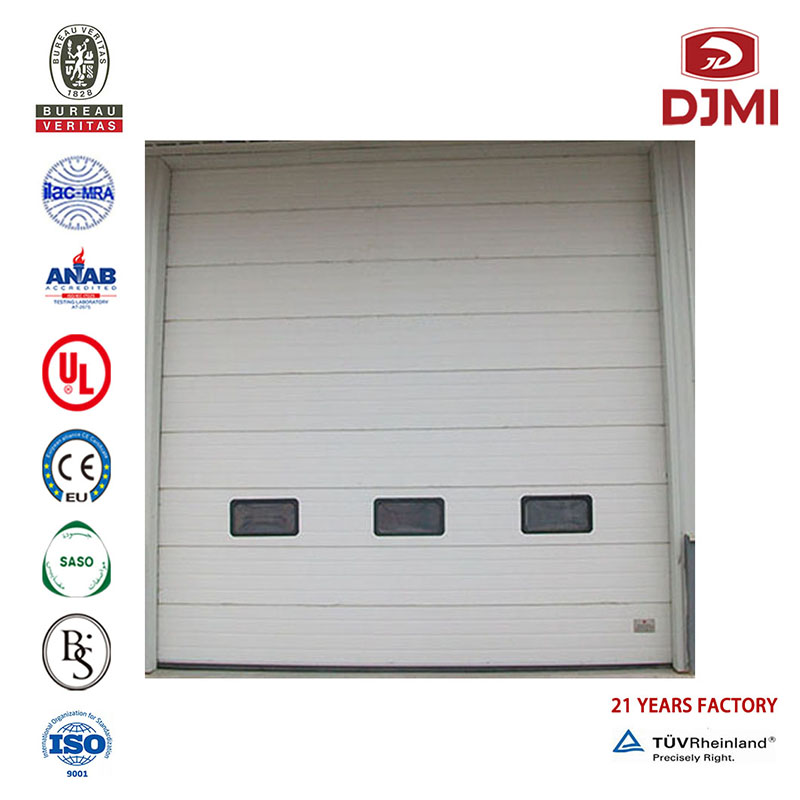 Gloednieuwe bedrijfsprijs Aluminum Roller Home Deur Overhead Garage Hot Selling Best Aluminum Deur Design Quality Garage Deuren Customize Factory Price Aluminum Goedkope Commercial Garage Deur